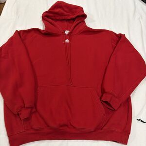 Adidas Traditional Pullover Front Pocket Cotton Hoodie Men’s Size Extra Large